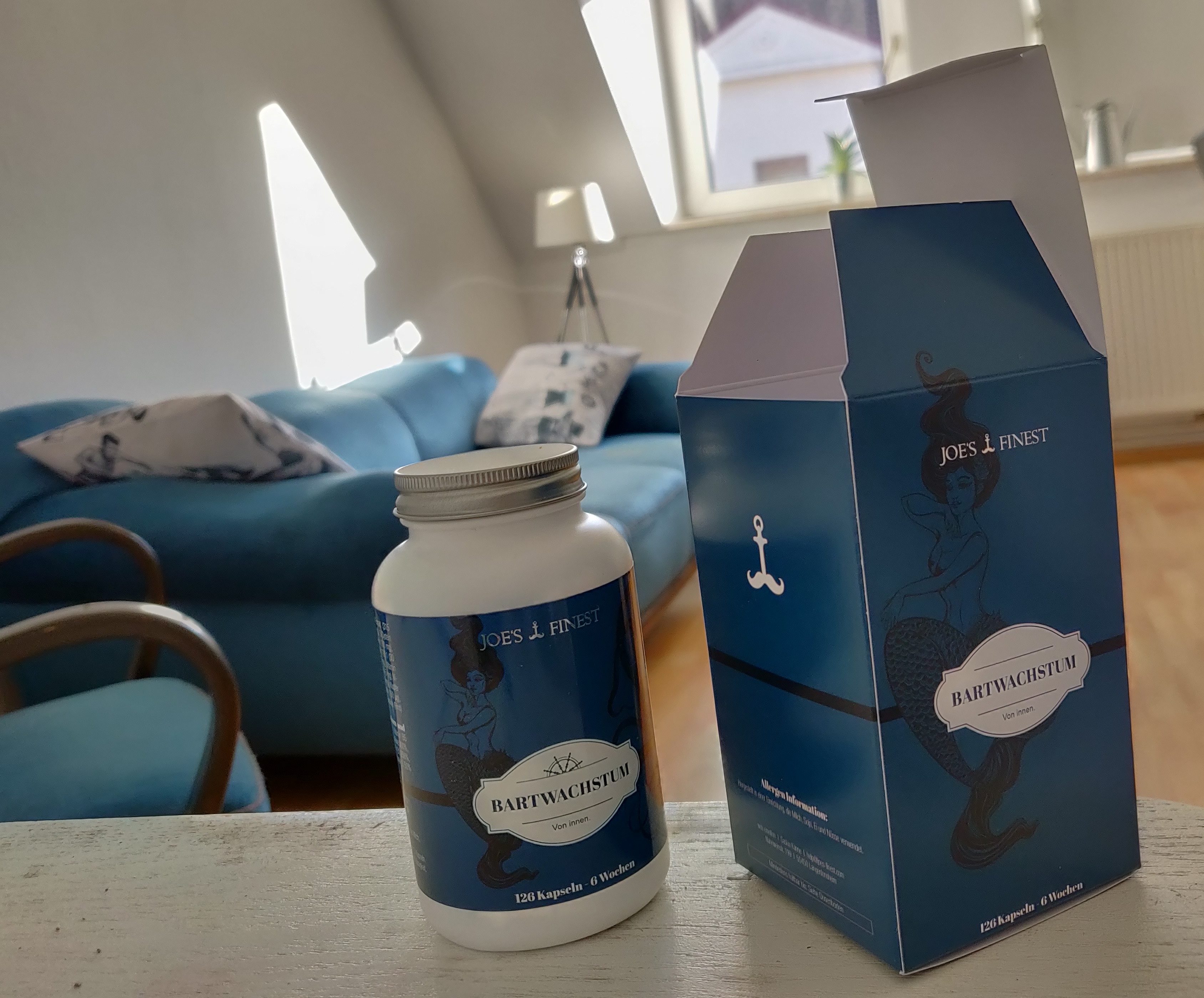 Joe's Finest Bartwachstum Erfahrung Verpackung