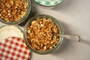 gesunde Haare durch gesunde Ernährung Haferflocken